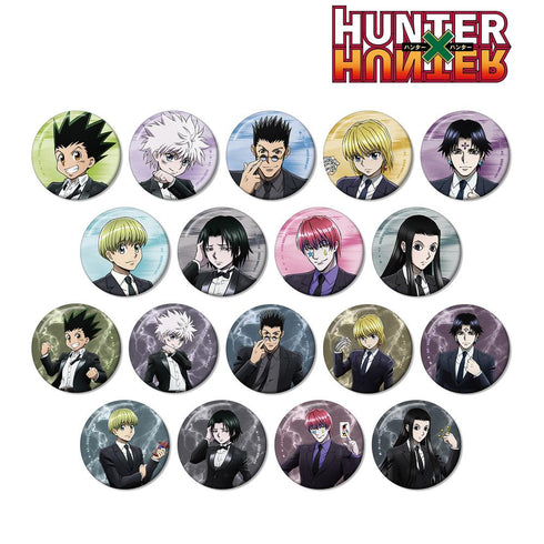 『HUNTER×HUNTER』描き下ろし スーツ(戦闘後)ver. トレーディング缶バッジ(単位/BOX)