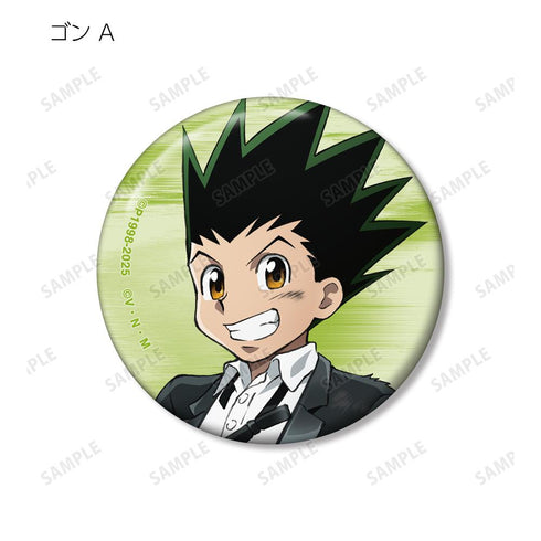 『HUNTER×HUNTER』描き下ろし スーツ(戦闘後)ver. トレーディング缶バッジ(単位/BOX)