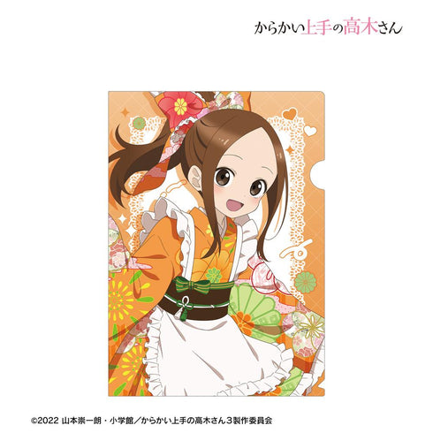 『からかい上手の高木さん』描き下ろし 高木さん 和風メイドver. クリアファイル