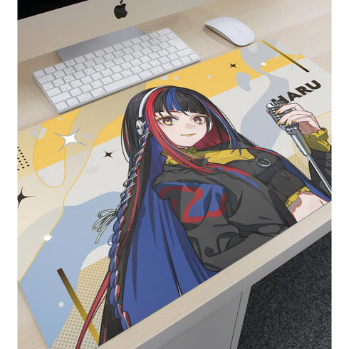 『神椿市建設中。』朝主 派流 カジュアルロックver. マルチデスクマット