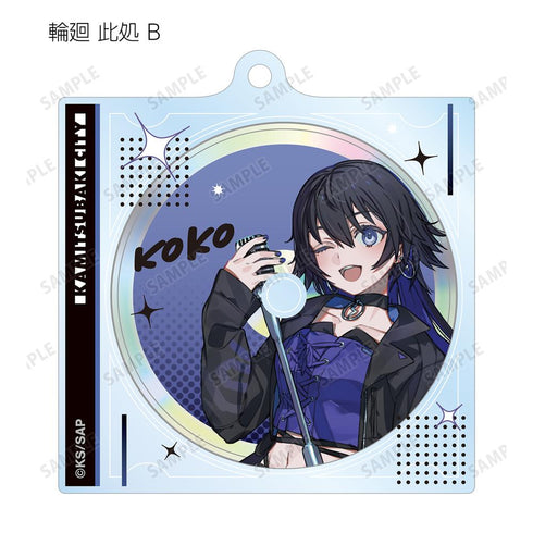 『神椿市建設中。』カジュアルロックver. トレーディングピック&CDジャケット風アクリルキーホルダー(単位/BOX)