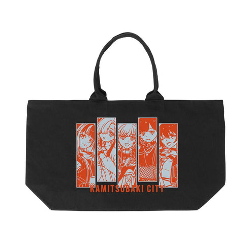 『神椿市建設中。』集合 カジュアルロックver. BIGジップトートバッグ