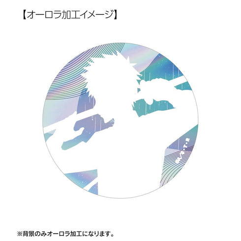 『家庭教師ヒットマンREBORN!』描き下ろし 山本 武 戦う背中×雨ver. 75mmオーロラ缶バッジ