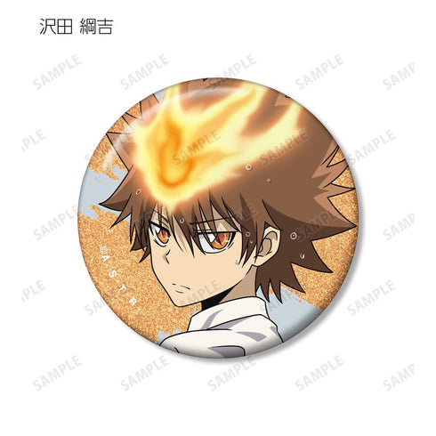 『家庭教師ヒットマンREBORN!』描き下ろし 戦う背中×雨ver. トレーディンググリッター缶バッジ(単位/BOX)