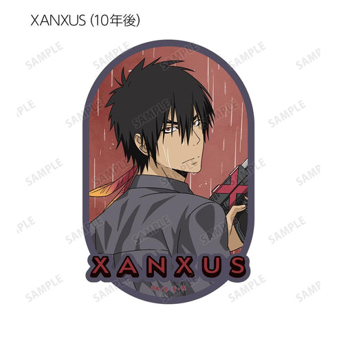 『家庭教師ヒットマンREBORN!』描き下ろし 戦う背中×雨ver. トレーディングダイカットステッカー(単位/BOX)