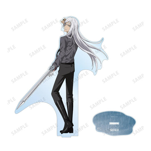 『家庭教師ヒットマンREBORN!』描き下ろし スペルビ・スクアーロ(10年後) 戦う背中×雨ver. 特大アクリルスタンド