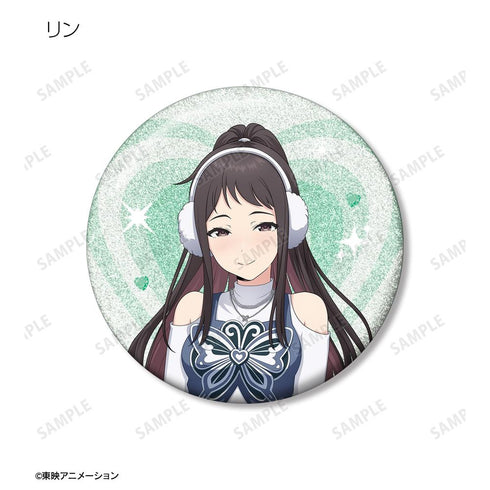 『ガールズバンドクライ』描き下ろし Y2Kファッションver. トレーディンググリッター缶バッジ(単位/BOX)