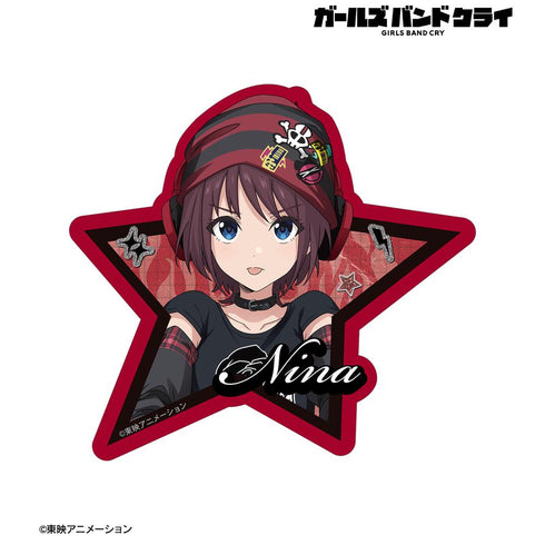 『少女乐队CLAI』全新绘制 井芹仁菜 Y2K时尚版 模切贴纸