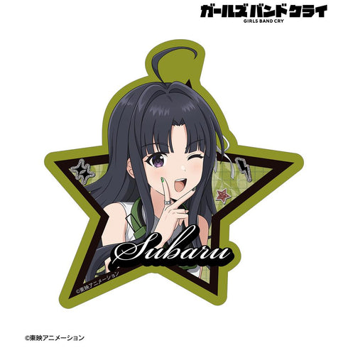 『少女乐队CLAI』全新绘制 安和 昴 Y2K时尚版 模切贴纸