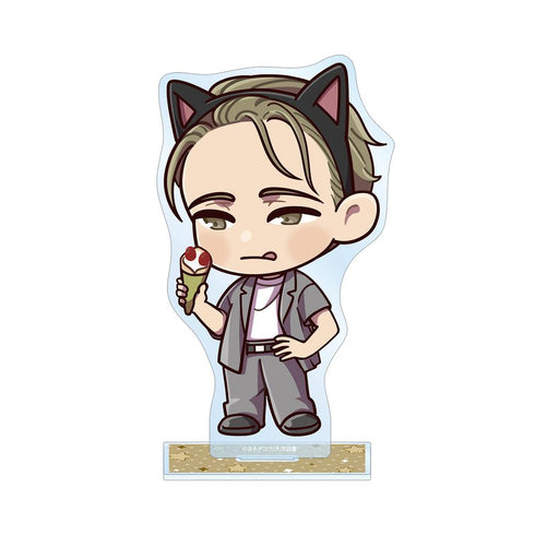 『囀る鳥は羽ばたかない』矢代 ちびキャラ テーマパークver. BIGアクリルスタンド