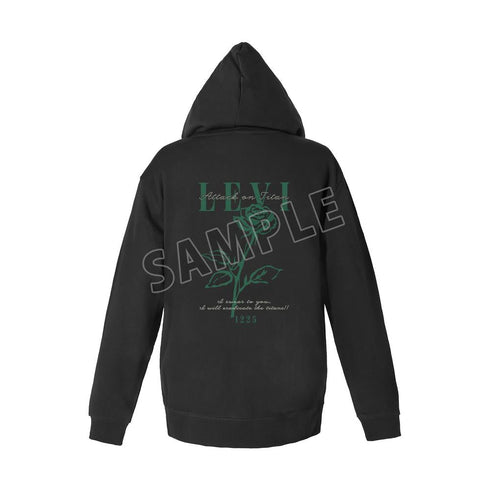 『進撃の巨人』リヴァイ ar-Unity フルジップフーディーユニセックス