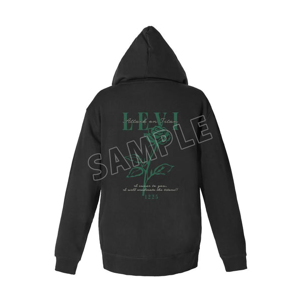 『進撃の巨人』リヴァイ ar-Unity フルジップフーディーユニセックス