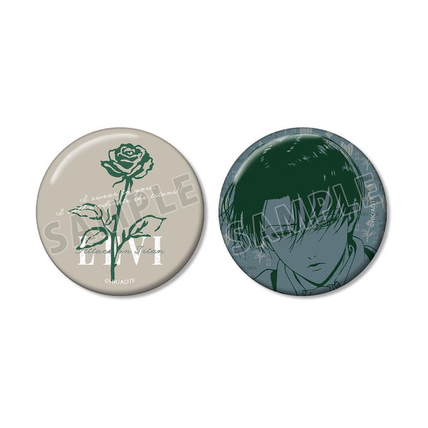 『進撃の巨人』リヴァイ ar-Unity 缶バッジ2個セット