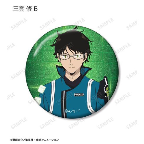 『ワールドトリガー』描き下ろし 戦闘開始ver. トレーディンググリッター缶バッジ(単位/BOX)