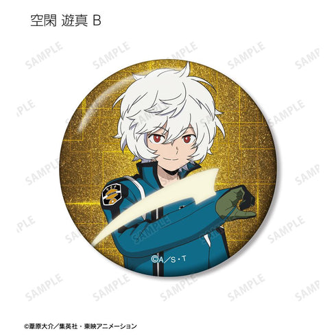 『ワールドトリガー』描き下ろし 戦闘開始ver. トレーディンググリッター缶バッジ(単位/BOX)