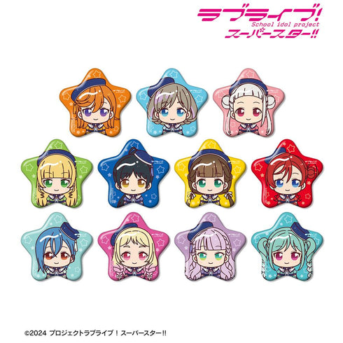 『ラブライブ!スーパースター!!』トレーディング ちょこんと! スーパースター!!ver. 星型缶バッジ(単位/BOX)