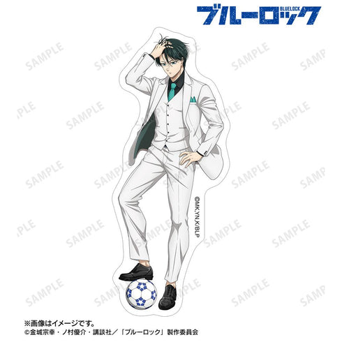 『ブルーロック』描き下ろし 糸師 凛 スーツモデルver. 第2弾 ダイカットステッカー