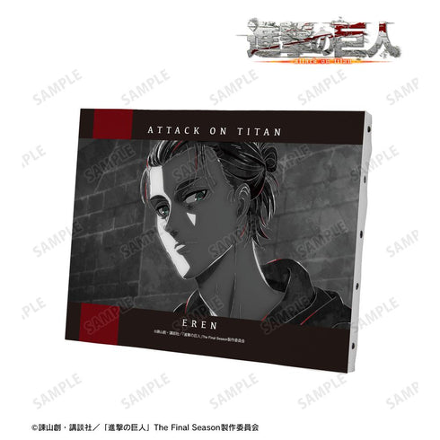 『進撃の巨人』エレン Ani-Art BLACK LABEL 第2弾 F0号キャンバスボード