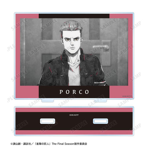 『進撃の巨人』ポルコ Ani-Art BLACK LABEL 第2弾 BIGアクリルスタンド