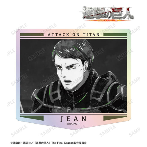 『進撃の巨人』ジャン Ani-Art BLACK LABEL 第2弾 オーロラダイカットステッカー