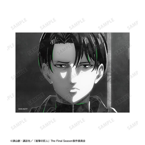 『進撃の巨人』リヴァイ Ani-Art BLACK LABEL 第2弾 ブロマイド2枚セット