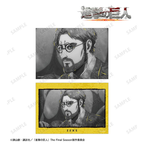 『進撃の巨人』ジーク Ani-Art BLACK LABEL 第2弾 ブロマイド2枚セット
