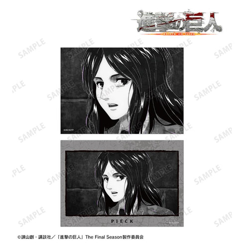 『進撃の巨人』ピーク Ani-Art BLACK LABEL 第2弾 ブロマイド2枚セット