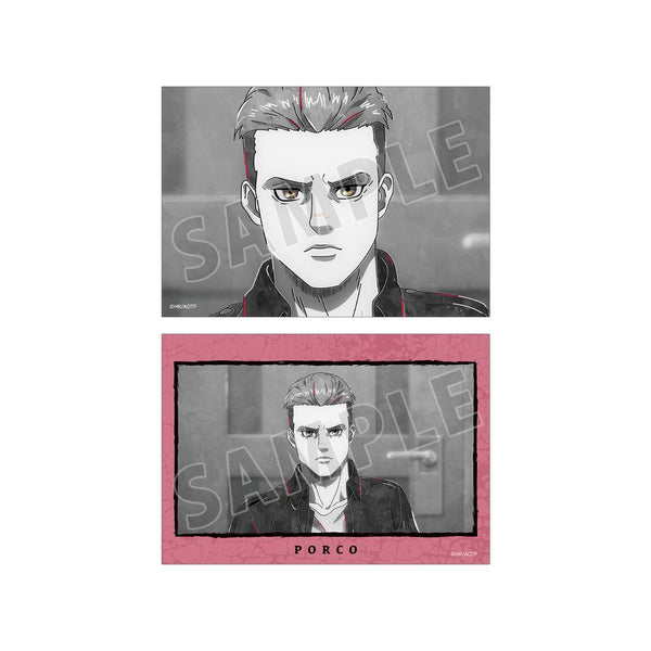 『進撃の巨人』ポルコ Ani-Art BLACK LABEL 第2弾 ブロマイド2枚セット