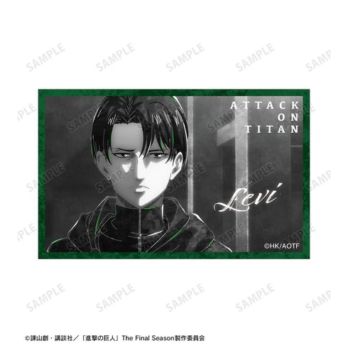 『進撃の巨人』リヴァイ Ani-Art BLACK LABEL 第2弾 イラストカード2枚セット