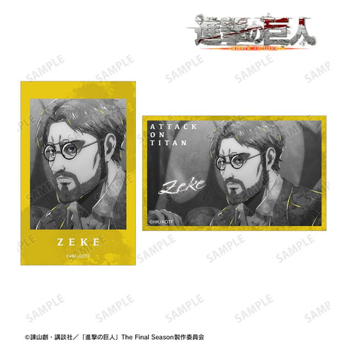 『進撃の巨人』ジーク Ani-Art BLACK LABEL 第2弾 イラストカード2枚セット