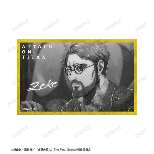 『進撃の巨人』ジーク Ani-Art BLACK LABEL 第2弾 イラストカード2枚セット