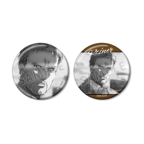 『進撃の巨人』ライナー Ani-Art BLACK LABEL 第2弾 缶バッジ2個セット