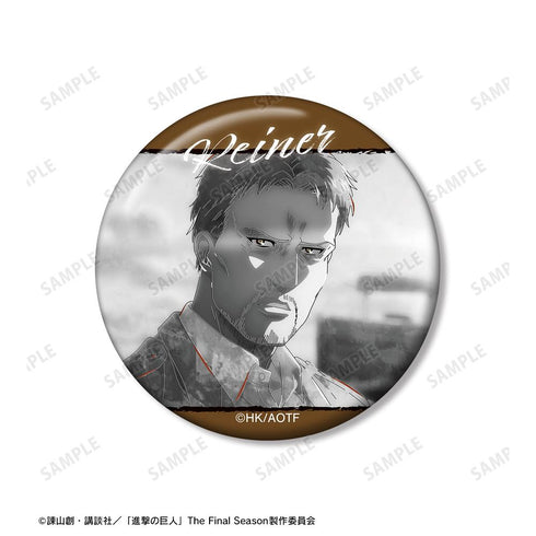 『進撃の巨人』ライナー Ani-Art BLACK LABEL 第2弾 缶バッジ2個セット
