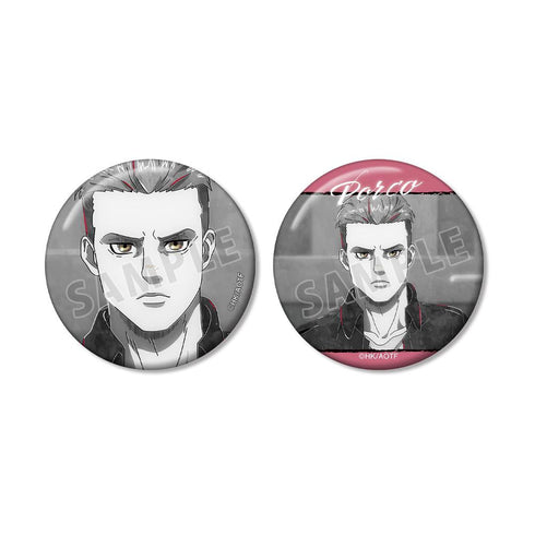 『進撃の巨人』ポルコ Ani-Art BLACK LABEL 第2弾 缶バッジ2個セット