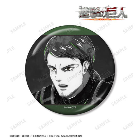 『進撃の巨人』ジャン Ani-Art BLACK LABEL 第2弾 75mmメタリック缶バッジ