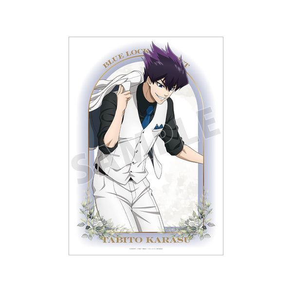 『ブルーロック』描き下ろし 烏 旅人 スーツモデルver. 第2弾 A3マット加工ポスター