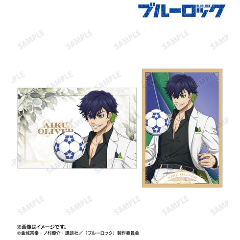『ブルーロック』描き下ろし オリヴァ・愛空 スーツモデルver. 第2弾 ポストカード2枚セット