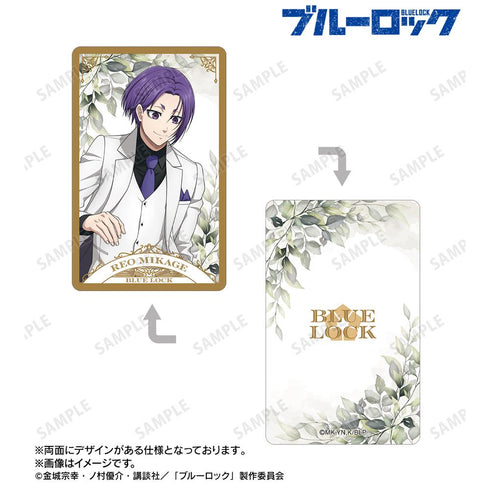 『ブルーロック』描き下ろし 御影 玲王 スーツモデルver. 第2弾 プラスチックカード