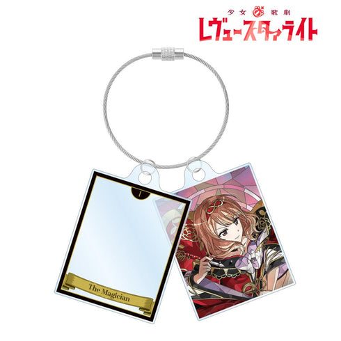 『少女☆歌劇 レヴュースタァライト』田中 ゆゆ子 Aure Glass 2連ワイヤーアクリルキーホルダー