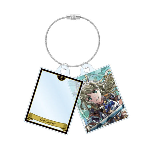 『少女☆歌劇 レヴュースタァライト』夢大路 栞 Aure Glass 2連ワイヤーアクリルキーホルダー