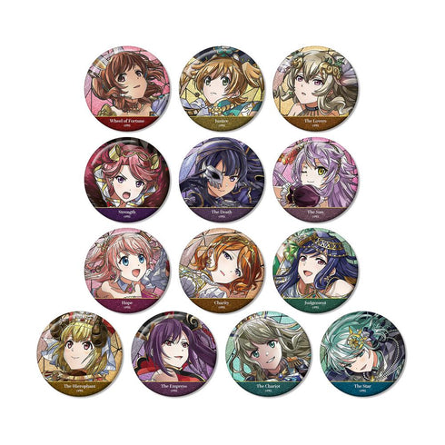 『少女☆歌劇 レヴュースタァライト』トレーディング Aure Glass グリッター缶バッジ ver.A(単位/BOX)