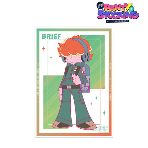 『New PANTY & STOCKING with GARTERBELT』ブリーフ Ani-Art clear label A3マット加工ポスター