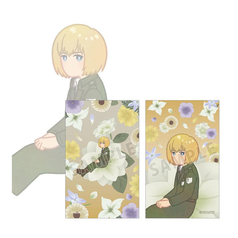 『進撃の巨人』アルミン Botania 第4弾 イラストカード2枚セット