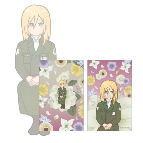 『進撃の巨人』ヒストリア Botania 第4弾 イラストカード2枚セット