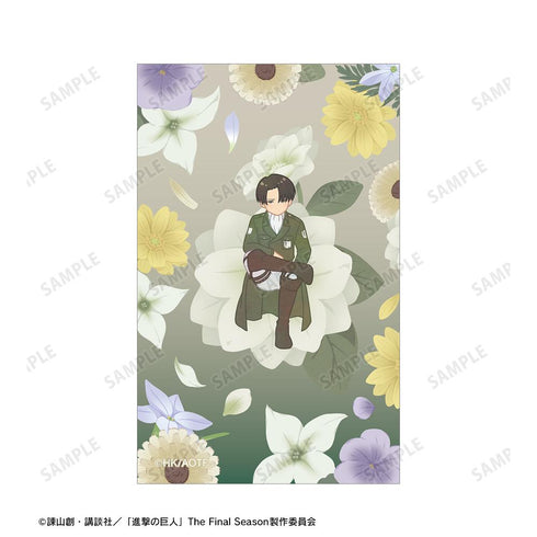 『進撃の巨人』リヴァイ Botania 第4弾 イラストカード2枚セット