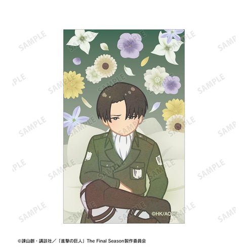 『進撃の巨人』リヴァイ Botania 第4弾 イラストカード2枚セット