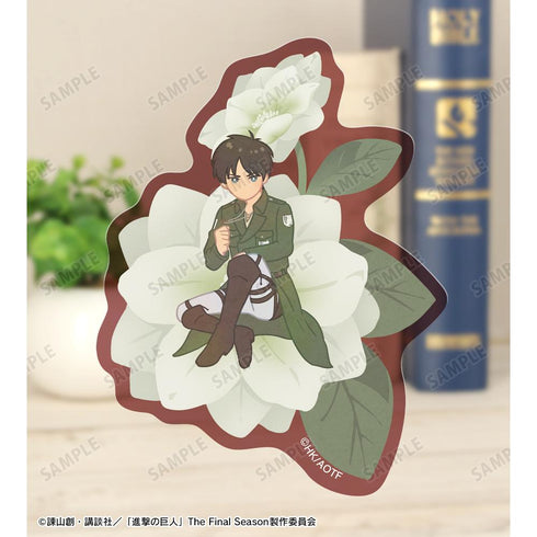 『進撃の巨人』エレン Botania 第4弾 クリアダイカットステッカー