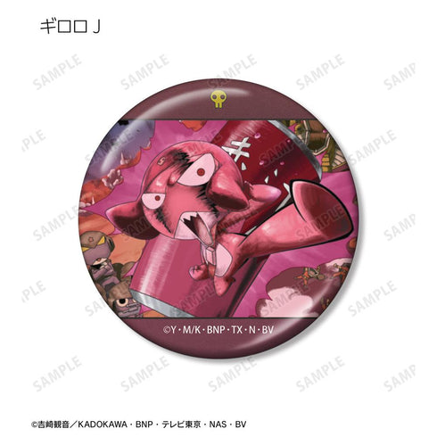 『ケロロ軍曹』トレーディング ギロロだけ 場面写メタリック缶バッジ(単位/BOX)