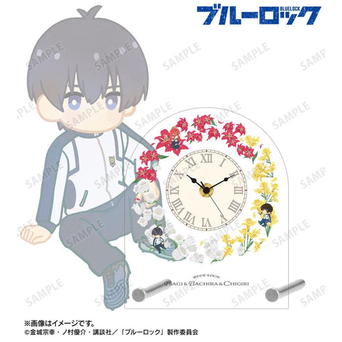 『ブルーロック』潔 世一&蜂楽 廻&千切 豹馬 Botania 第2弾 アクリルスタンド時計