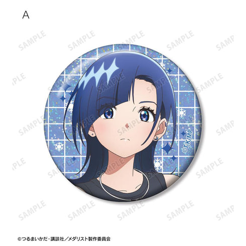 『メダリスト』岡崎いるか ホログラム缶バッジ2個セット